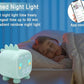 Kids Alarm Clock Girls Green Dinosaur Alarm Clocks with Night Light Bluetooth Digital Alarm Clock for Kids Girls Children