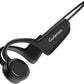 Open Ear Headphones, Open Wireless Earphones, 15HBluetooth Playback 5.3 Sports Earphones, Built-in Microphone, Suitable for Sports Running,Exercise (Deep Black)