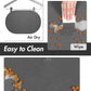 Absorbent Dog Food Mat-Dog Mat for Food and Water Bowl, Quick Dry Pet Food Mat, No Stains Cat Feeding mat, Pet Accessories Pet Supplies Mat-Cat Water Bowl Mat for Messy Drinkers