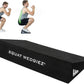 SquatWedgiez Extra Wide 20° Slant Board – Heavy Duty 1000 lb Capacity, Anti-Slip Squat Wedge for Knees Over Toes Training, Heel Elevated Squats & Calf Stretching