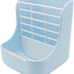Litewoo Rabbit Hay Feeder Guinea Pig Feeder, 2 in 1 Automatic Small Animal Food Bowl Feeding Cage Accessories (Blue)