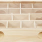 Wontee Wooden Hamster Tunnel Maze with Cover, Hideout & Tunnel Exploring Toys for Dwarf Hamsters Mice Small Gerbil