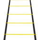 Juvale Agility Ladder Set - 20 ft Adjustable Ladder - 6 Yellow Disc Cones & Resistance Parachute - Football & Soccer Drills - Cones for Sports Training & Running Parachute Speed Training