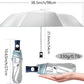 FDJASGY Silver Coating Layer Fabric Blocking UV 99.9% Sun Umbrella Compact Folding Travel Umbrella Automatic Folding Windproof Umbrellas For Men and Women (Blue)