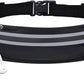 Running Belt Fanny Pack, Running Waist Pack for Women & Men USA Patented Hands-Free Reflective Runner Pouch Belt Fitness Workout Bag No-Bounce Adjustable Sport Travel Fanny Pack Cell