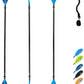 OCEANBROAD Kayak Paddle 86in/218cm, 90.5in/230cm, 95in/241cm Alloy Shaft Kayaking Boating Canoeing Oar with Paddle Leash
