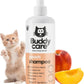 Peach Cat Shampoo - Deep Cleansing Shampoo for Cats - Fruity Scented - with Aloe Vera and B5 (16.90oz)