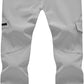TBMPOY Men's Snow Ski Fleece Lined Hiking Pants Waterproof Winter Snowboard Warm Outdoor Insulated Pants Windproof