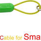 Petest 15ft Tie-Out Cable with Crimp Cover for Small Dogs Up to 35 Pounds