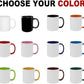 Custom Mug, Customized Photo Coffee Mug Personalized 11 Oz Ceramic Mug with Photo, Taza Personalizadas for Men Women Family