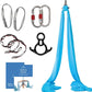Aerial Silks Starter Kit - Durable 9 Yards of Aerial Yoga Hammock with Hardware & Guide - Aerial Swing for Acrobatic Flying Yoga & All Levels (Aerial Rigging Point Up to 13ft)