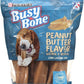 Purina Busy Bone Made in USA Facilities, Long Lasting Small/Medium Breed Adult Dog Chews, Peanut Butter Flavor - 10 ct. Pouch (Pack of 2)
