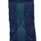 Soft Padded Lunge Line Rein Lead for Horses 27ft Looped Handle Swivel Clip (Navy/Green)