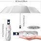 FDJASGY Silver Coating Layer Fabric Blocking UV 99.9% Sun Umbrella Compact Folding Travel Umbrella Automatic Windproof Umbrellas For Men and Women (Pink)