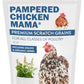 Pampered Chicken Mama Chick Feed - Premium Chicken Scratch Treat - High Protein & Calcium Grower Feed for Laying Hens (10 lbs)