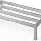 20 in X 36 in. Aquarium Stand | Industrial Style Aluminum Fish Tank Base with Open Frame Design