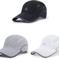 Running Hat Mesh Sports Cap Lightweight Quick Drying Runner Cap for Men Women