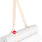 Yoga Mat Straps 2 in 1 - Cotton - Adjustable anti-slip straps for yoga, pilates, stretching, for carrying mats