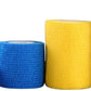 6 Pack 4" x 5 Yards Self Adhesive Bandage Wrap Breathable Cohesive Vet Wrap for Pets, Elastic Self-Adherent Tape for Sports, Wrist, Ankle (Mixed Colors)
