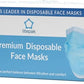 Litepak 500pcs Premium Disposable Face Mask SOFT 3ply Nose Wire