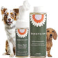 Dandylion Clean Paws Value Set – No‑Rinse Foaming Paw Cleaner with Built‑in Brush + 10 fl oz Refill
