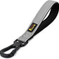 PLUTUS PET Short Dog Leash, Reflective Nylon Padded Handle, Strong Traffic Leash with Carabiner Clip, Perfect for Large or Medium Dogs (10”，Gray)
