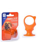 Pet Toothbrushing Assistant for Puppies' Dogs and Cats Allows You to Brush Your pet’s Teeth Without Constantly Worrying About Getting Bitten. (Orange, Medium)