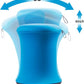 ADHD Wobble Stool, Yoga Ball Chair, Ergonomic Active Sitting Stool for Adults,Kids, Improves Focus, Posture Balance Adjustable Height, Non-Slip Base for Home, School, Exercise, Yoga (Blue)