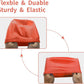 2pcs Cloth Swim Caps for Both Women & Men & Kids Fabric Durable Non-Waterproof Elastic Swimming Pool Cap Bathing Cap for Long and Short Hair