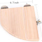 Parrot Cage Perch,Wooden Platform Stand,Cage Perches,Tree Springboard,Corner Shelf Laddered,Hanging Swing,Natural Wood Branches for Parakeets Bird Chinchilla Hamster Guinea Squirrel Hedgehog