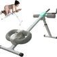 Ab Workout Equipment Abdominal Trainer, Adjustable Ab Machine at Home Gym, Foldable Abdominal Exercise Machine, Core & Ab Trainer Machine for Stomach Workout with LCD Monitor