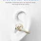 Open Ear Earbuds, Clip-On Earbuds Wireless Bluetooth, Ear Clip Bluetooth Headphones, Lightweight Comfort, Ergonomic Secure Fit for Small Ears, Ultra Open Audio, Waterproof, 40H Playtime