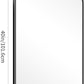 24" x 40"Bathroom Mirror, Matte Black Wall Mirror with Metal Frame, Decorative Rectangular Vanity Mirror for Bedroom Bathroom Living Room Entryway (Horizontal/Vertical)