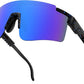 MALIDAK Sports Sunglasses for Mens Women Youth Baseball Sunglasses UV400 Protection Men Cycling Glasses