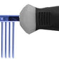 Resco Professional Anti-Static Dog, Cat, Pet Comb for Grooming, Steel Pins, Medium Tooth Spacing, Candy Blue