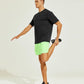 MIER Men's Quick Dry Workout Shirts Moisture Wicking Running Athletic Performance T-Shirts Recycled Polyester Top Tee