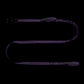 ICEFANG Tactical Dog Leash,K9 Training Walking Bungee Lead with 2 Control Handle,Heavy Duty Quick Release Metal Clasp,for Medium Large Breed (Reflective Purple, 6 FT)
