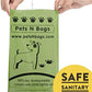 Poop Bags, Environment Friendly Pets N Bags Dog Waste Bags, Biodegradable, Refill Rolls, Includes Dispenser (16 Rolls / 240 Count)