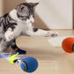 Speedy 3.0 Tail Upgrade Speedy 3.0 Tail Cat Toy,2025 New Turbo Smart Interactive Cat Ball for Indoor,Automatic Moving Smart Toys withTail Two Speed Adjustment (Blue+Orange, 2PC)