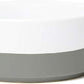 Waggo Dipper Ceramic Dog Bowl for Small and Large Breeds - Heavyweight and Durable Pet Food and Water Dish Crock, Dishwasher Safe, Modern (Dolphin, Small)