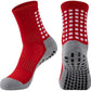 2 Set Anti-Slip Grip Soccer Socks with Shin Guard Sleeves, Sports Athletic Socks for Men Women