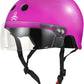 Triple Eight The Certified Sweatsaver Helmet with Visor for Roller Derby, Skateboarding and BMX