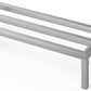 14 in X 36 in. Aquarium Stand | Industrial Style Aluminum Fish Tank Base with Open Frame Design