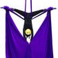 DASKING Aerial Silks Starter Kit - Durable 11Yards of Aerial Yoga Hammock with Hardware, Aerial Swing for Acrobatic Flying Yoga & All Levels (Aerial Rigging Point Up to 14ft)
