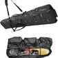 UNISTRENGH Padded Snowboard Bag With Wheels - Travel Bag for Single Snowboard and Snowboard Boots,Helmet,Clothes
