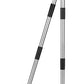 Dog Pooper Scooper,Tray and Spade Set Poop Scooper for Dogs, Adjustable Long Handle Metal Pooper Scooper with Bin for Pet Waste Removal, No Bending Clean Up for Medium and Large Dogs