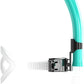 WACOOL Training Headstrap Support Dry Top Snorkel Tube Comfortable Mouthpiece One-Way Purge Valve for Pool Open Water Scuba Lap Swimming Swimmer Diving Snorkeling