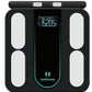 Smart Body Composition Scale – 8‑Electrode Dual‑Frequency BIA · 21 Body Metrics · 400 lb· App Sync (Fitdays, Apple Health,Google Fit) · Auto Recognition · 5 mm Tempered‑Glass Stable Platform