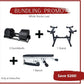 Adjustable Dumbbell (Single) by ROBURFLEX for Workout Strength Training Fitness Home Gym