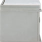 Shoe Storage Bench with 2 Drawers and 2 Cabinets, Pine Wood Shoe Bench with Removable Cushion for Living Room, Entryway 42.5" L x 15.9" W x 17.5" H (Gray Wash)